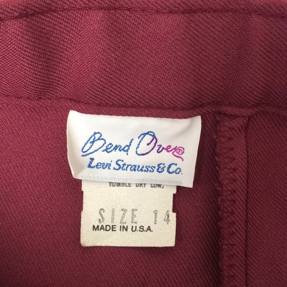 Bend Over by Levis Strauss & Co vintage women’s cool grandma trousers/pants - Picture 3 of 11